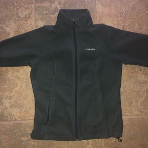Women’s black Columbia zip up jacket